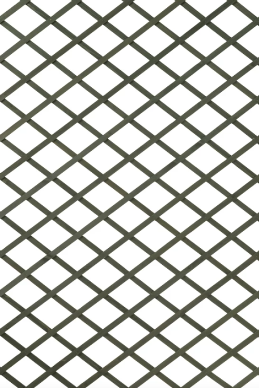 NATURE fa ollós rács 50cm x 150cm, zöld szín (6041702)