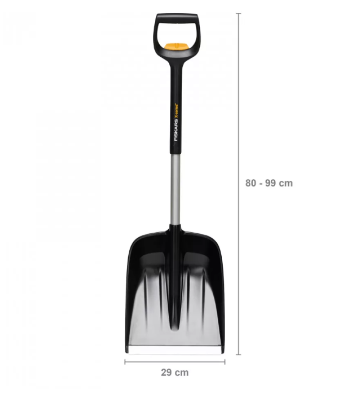 Fiskars X-series autós hólapát, teleszkópos (1057187)
