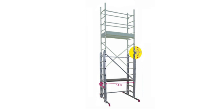 Krause Corda szerelőállvány, 4,85 m (916259+916266)