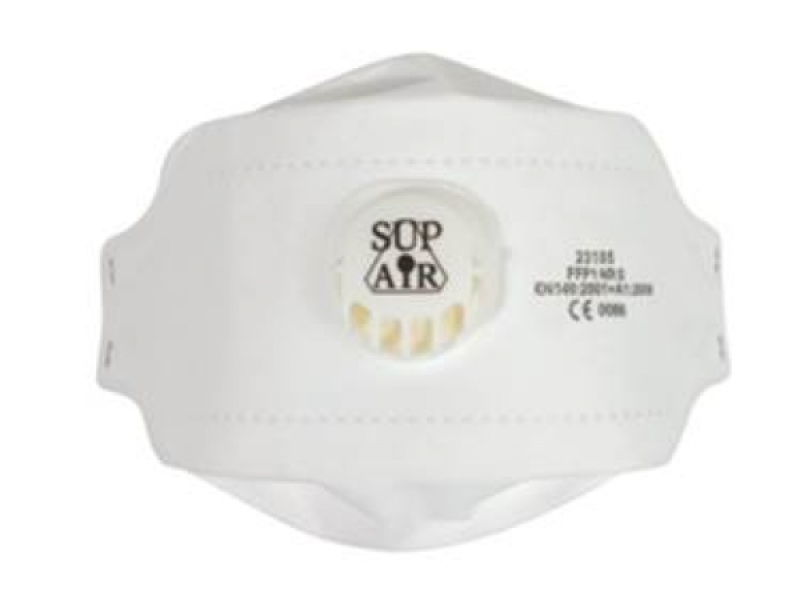 Supair FFP1 NR D Szelepes pormaszk, hárompaneles (23185)