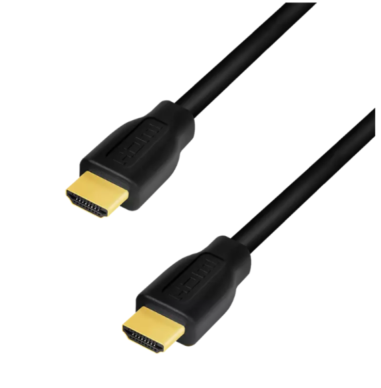 Logilink HDMI-kábel, A/M-A/M, 4K/60 Hz, CCS, fekete, 2 m