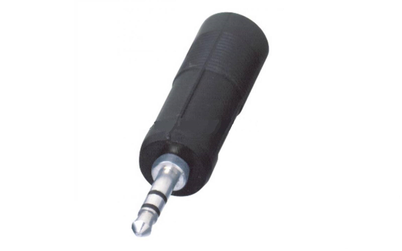 SAL Audió átalakító, 3,5 mm sztereó dugó-2 x 6,3 mm sztereó alj (AC 6)