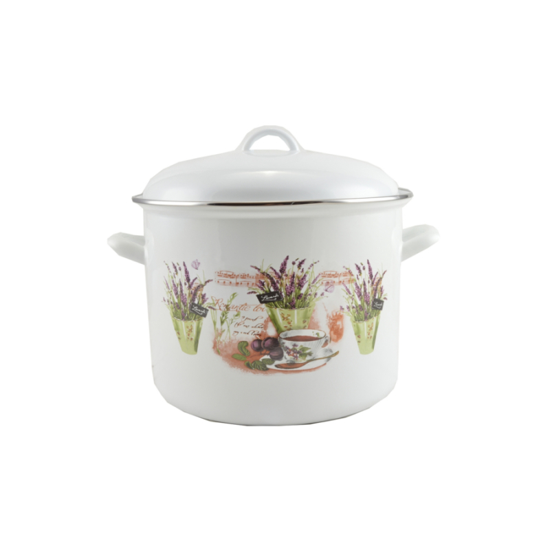 Perfect Home Zománc fazék 26 cm, fedővel (13473)