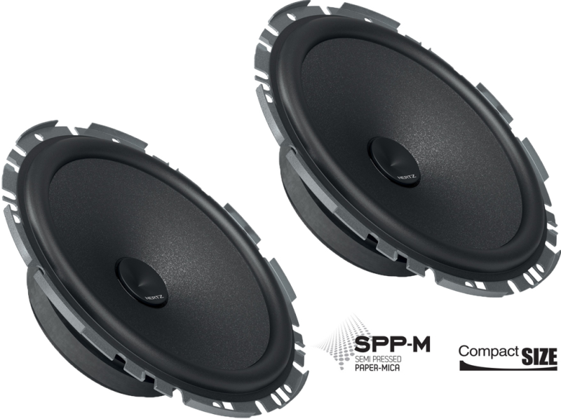 Hertz C 165F mély hangszóró 210W, fekete (12286)