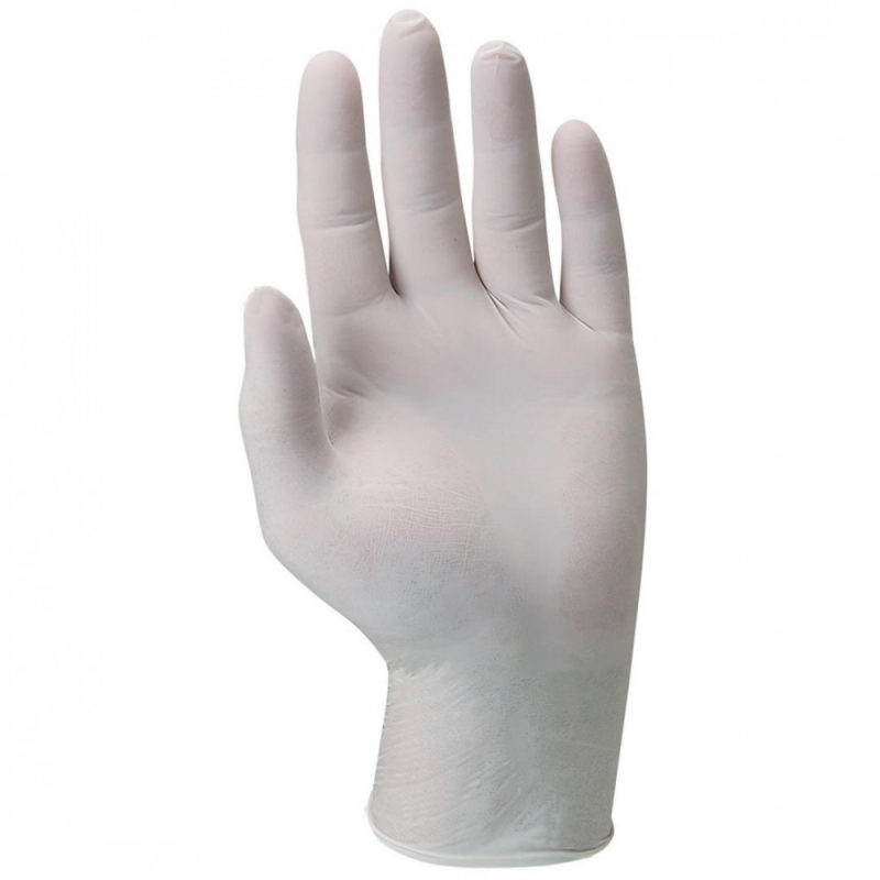 Latex púderezett gumikesztyű XL-es, 100 db/csomag (5812B XL)