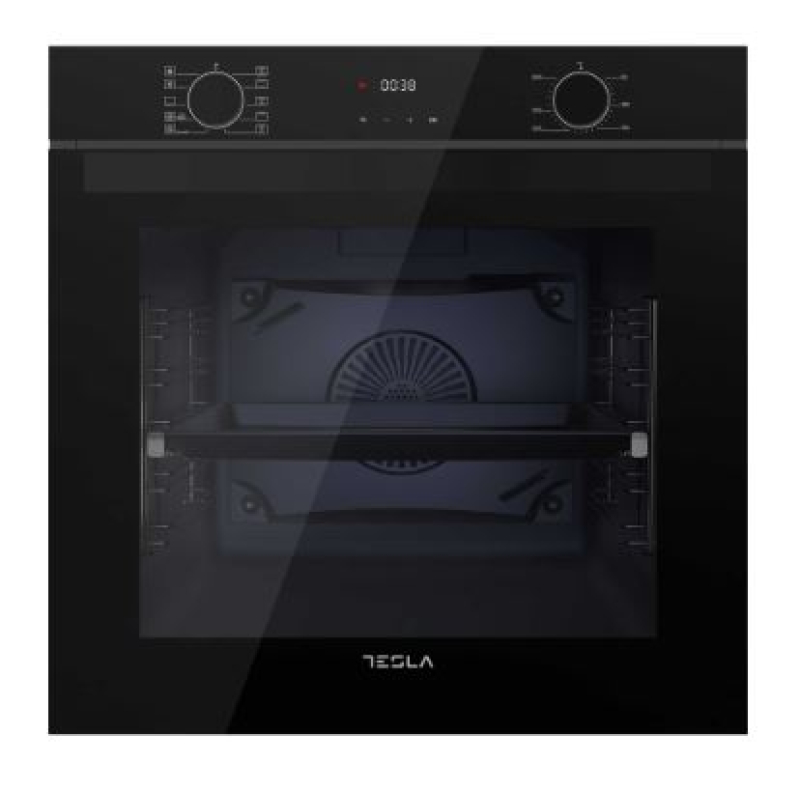Tesla beépíthető elektromos sütő, fekete (BO900FBFA)
