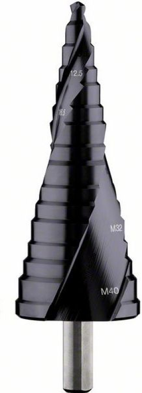 Bosch 16 lépcsős fúró HSS-AlTiN, M10-M40 (2608588071)