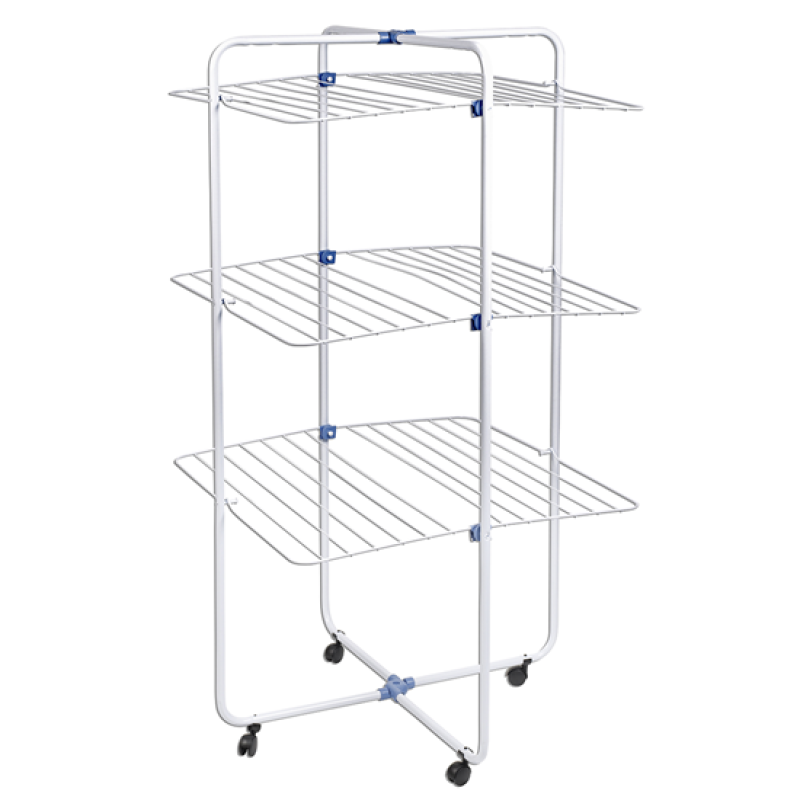 Ruhaszárító állvány háromszintes görgős (3323521)