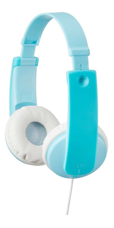 JVC HA-KD7-ZNE gyerek fejhallgató limitált hangerővel, kék (13182)
