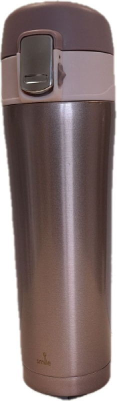 MPM Smile vákuumos termosz, 420ml rózsaszín (STT-24)
