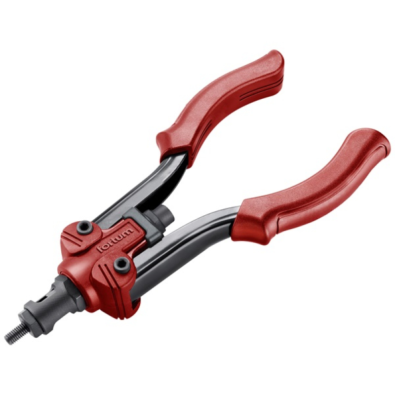 Fortum szegecsanyahúzó fogó, kétkaros;M3,M4,M5,M6,M8,M10, POP-NUT szegecsanyákhoz,270mm, CrVMo fej,