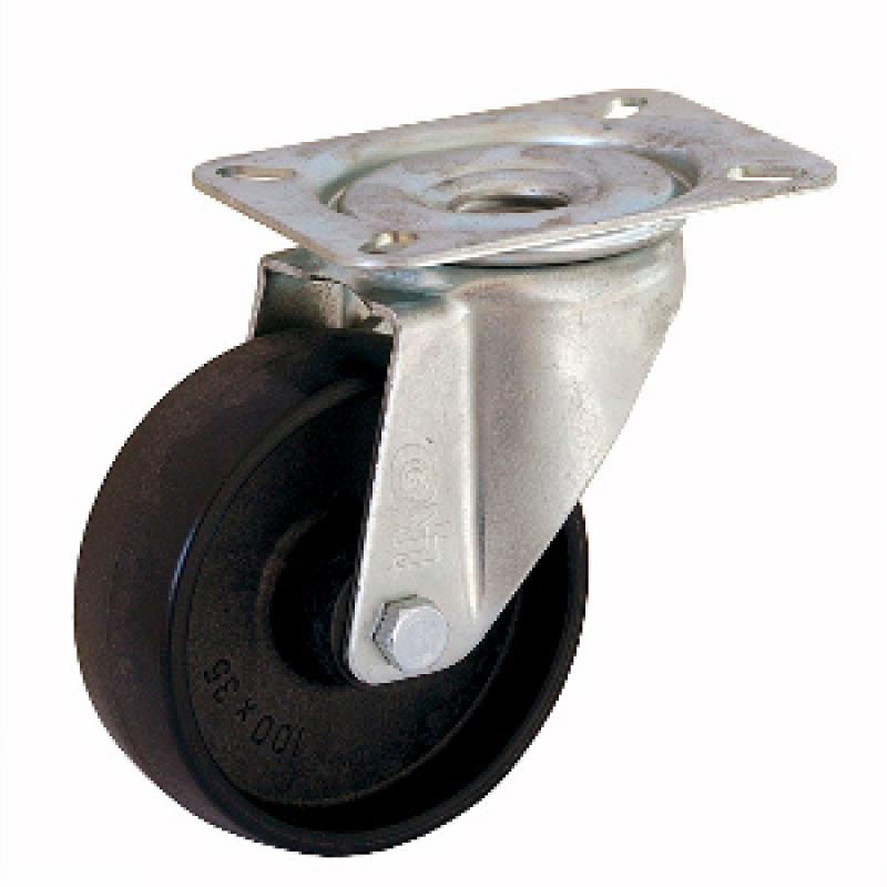 Kerék önbeálló PA hőálló 270C-ig 100 44912 (11836)