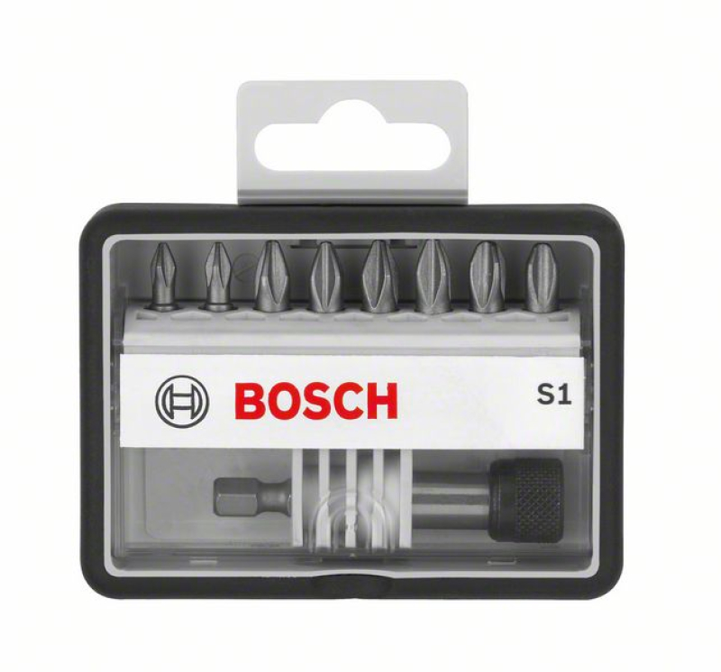 Bosch 8+1 részes Robust Line bitkészlet S Extra-Hard (2607002561)