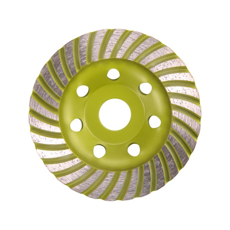 Extol craft gyémántcsiszoló korong; 125mm×22,2mm, Turbo/lamellás jellegű (903005)