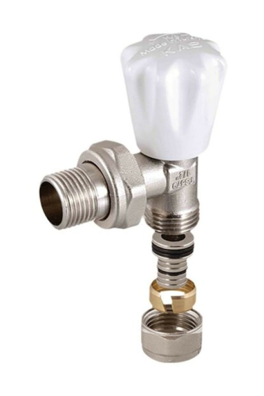 Radiátorszelep sarok 1/2