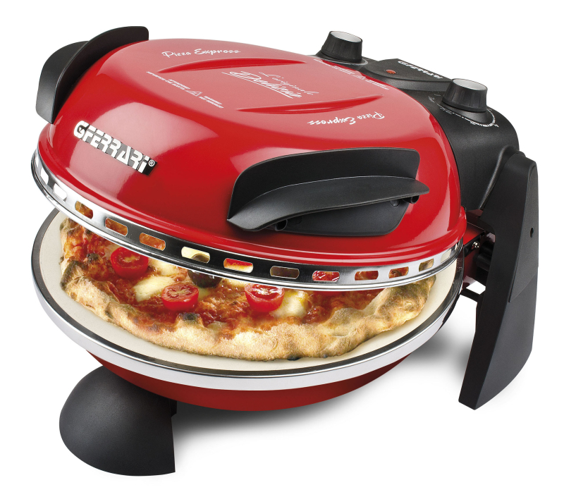 G3 Ferrari G10006 EVO Forno Pizza Delizia pizzasütő, piros (10763)