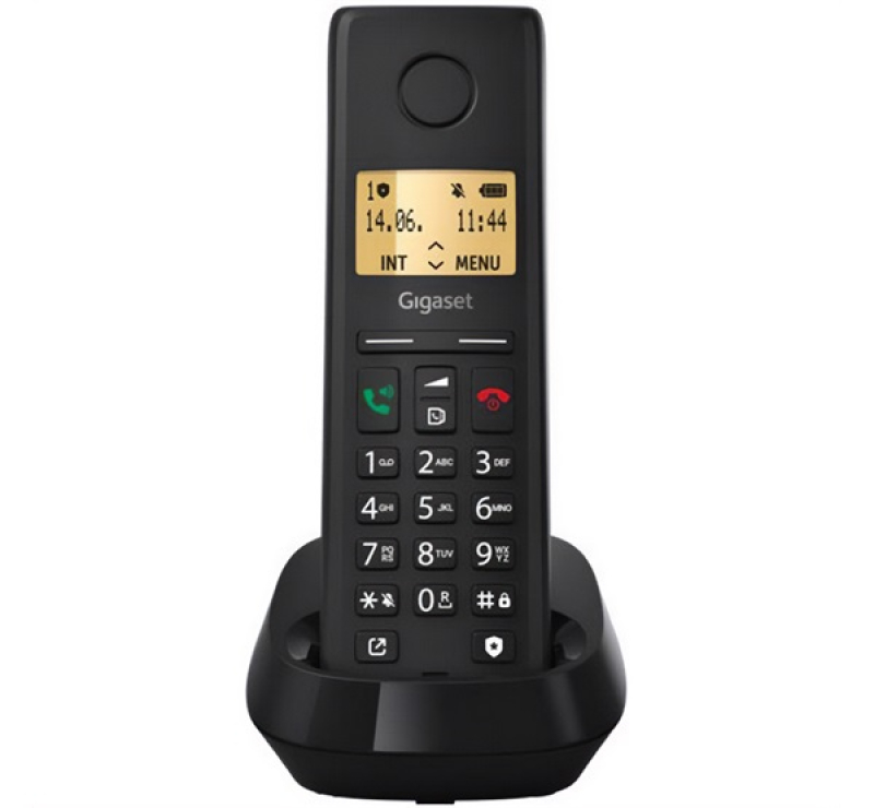 Gigaset PURE 200 telefon készülék (vezeték nélküli, DECT) FEKETES30852-H3106-S201