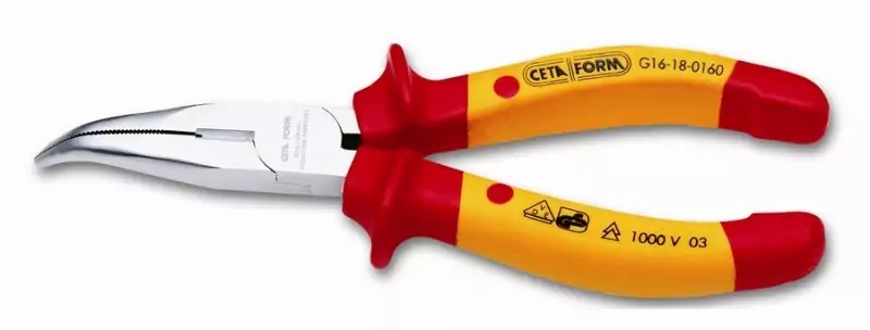 Ceta Form Szigetelt telefonfogó hajlított 2K  200 (CE-G16-18-0200)