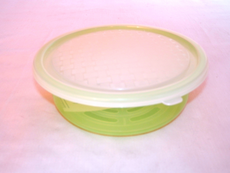 Frissentartó műanyagdoboz 1l almazöld (1186)