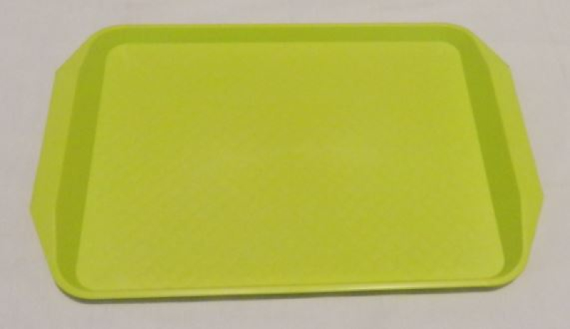 Tálca műanyag, kicsi 28x39 cm (195-zöld)