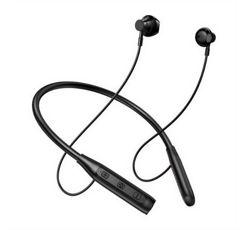 USAMS YQ24 bluetooth fülhallgató SZTEREO (v5.3, nyakba akasztható, mikrofon, felvevő gomb, SPORT) FE