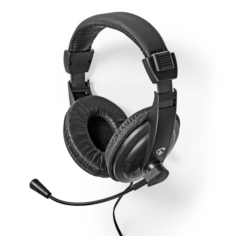 Nedis headset fejhallgató (CHST210BK)