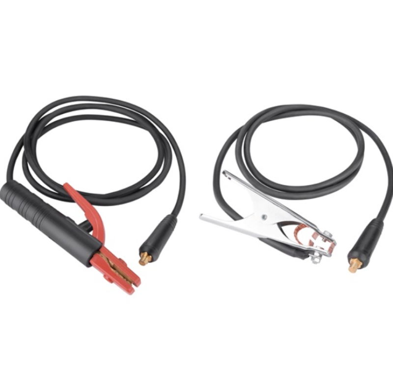 Hegesztő kábelpár, földelőkábel csipesszel + munkakábel elektródafogóval (8898221)