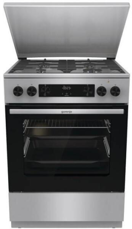 Gorenje GKS6C71XF kombinált tűzhely, 60 cm, inox