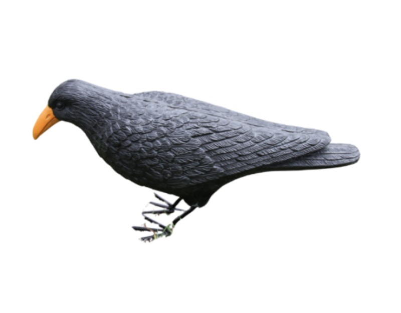 Velda varjú sárga csőrű, fém lábbal (850508 - S006)