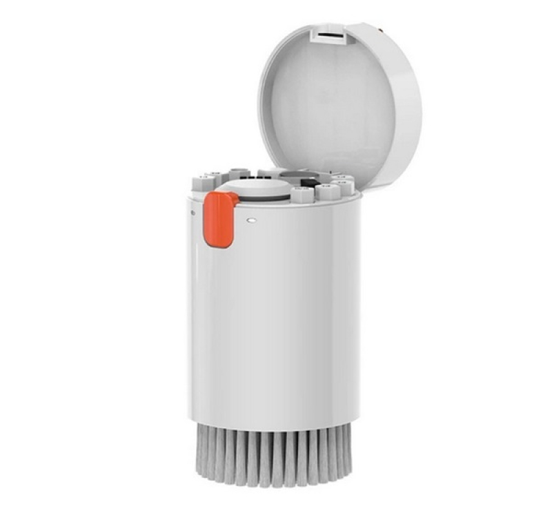 Fülhallgató, billentyűzet, kijelző tisztító 20in1 (univerzális, multifunkciós, kompakt) FEHÉR