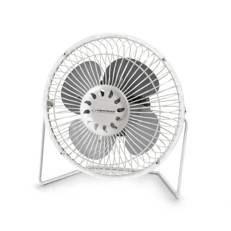 Esperanza Yugo EA149W asztali USB ventilátor, 6 col, fehér