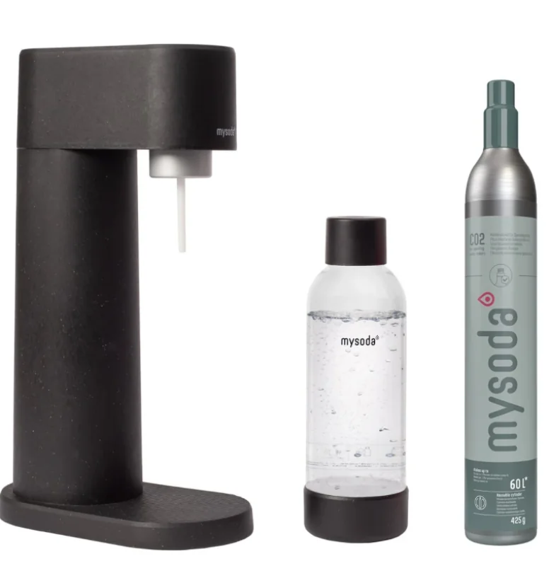 MYSODA Woody WD002F-B szódagép, fekete