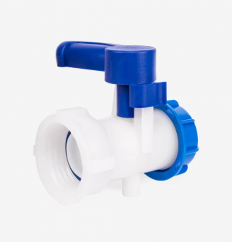 IBC pillangó szelep S60x6 GZ S60x6 kimenettel (1503090 - IBCS60F-BTVS60M)