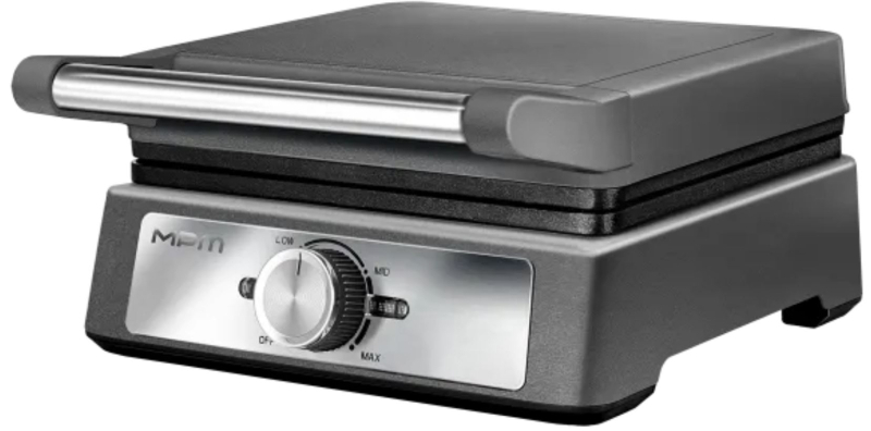 MPM gofrisütő 1900W, fekete (MGO-55)