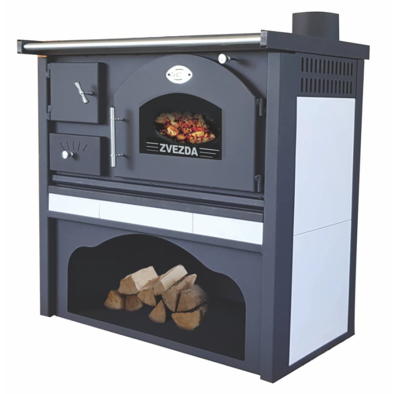 Hunor Classic Ceramic Sparhelt csempe borítással