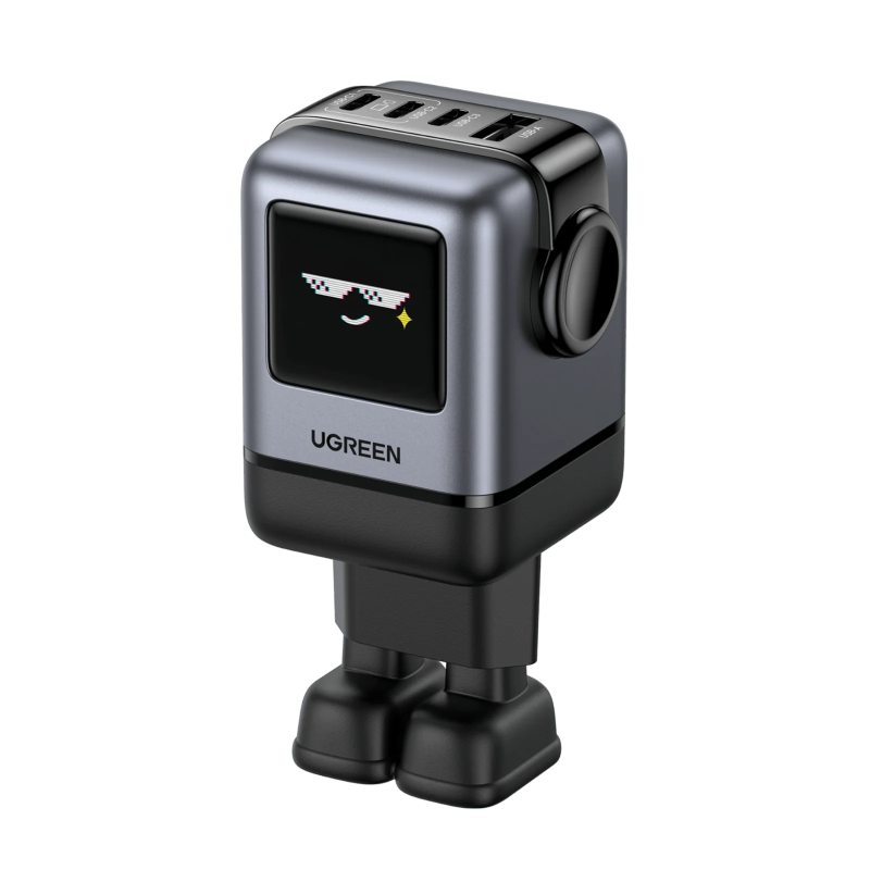 UGREEN Uno 4 portos GaN gyorstöltő EU X688, 100W (45515B)