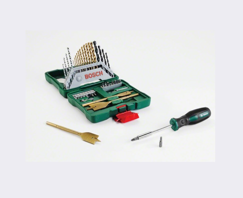 Bosch 40 darabos Titanium X-line készlet + Bosch kézi csavarhúzó (2607017334)