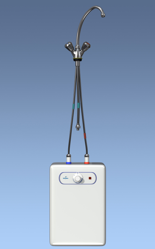 Hajdu FTA-10 elektromos vízmelegítő  hagyományos csapteleppel (2121221211)