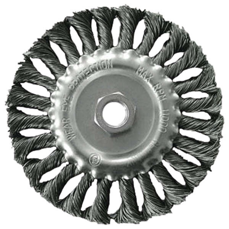 Extol Craft drótcsiszoló körkefe, sodort szálú 100mm (17024)