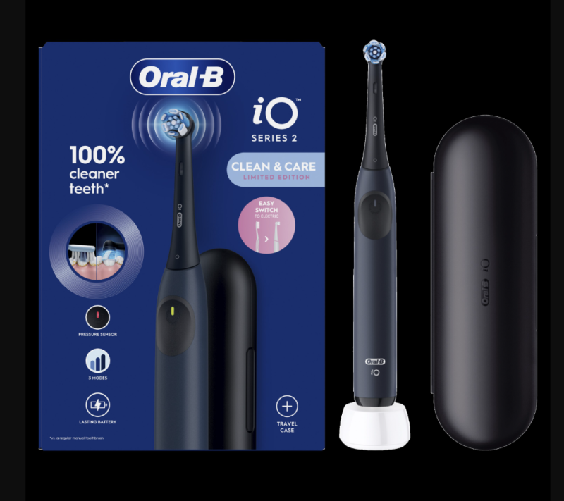 Oral-B iO2 Series Ocean Blue elektromos fogkefe + útitok (10PO010472)