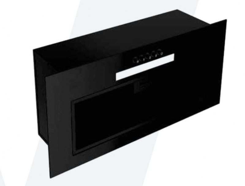 MPM Páraelszívó 60 cm szekrénybe építhető fekete (MPM-60-OWS-02)