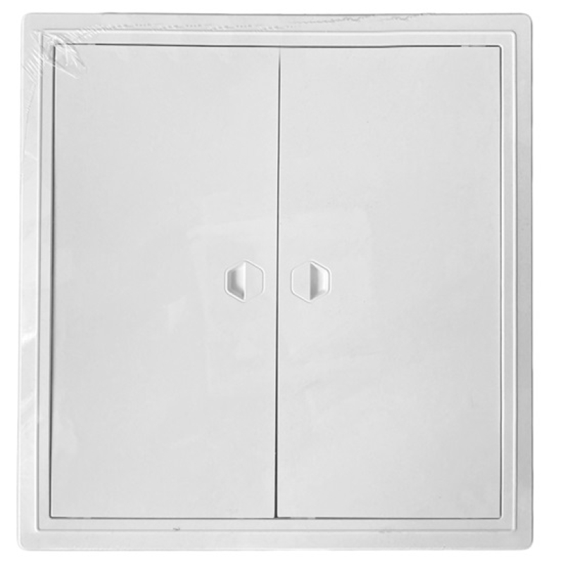 Szervizajtó 400x400 műanyag fehér (3364683)