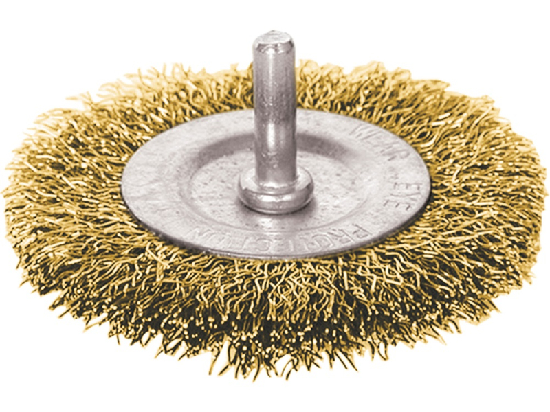 Extol Craft drótcsiszoló körkefe fúrógéphez száras, 50mm (17052)