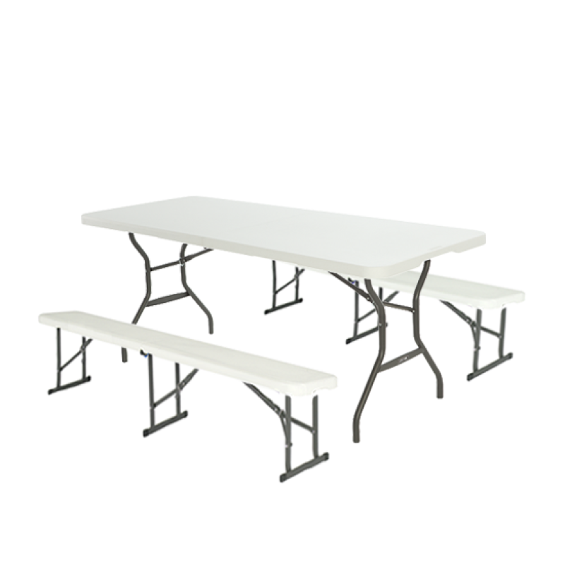 Lifetime szett (asztal + 2 sörpad) összecsukható 183 cm (3121570)