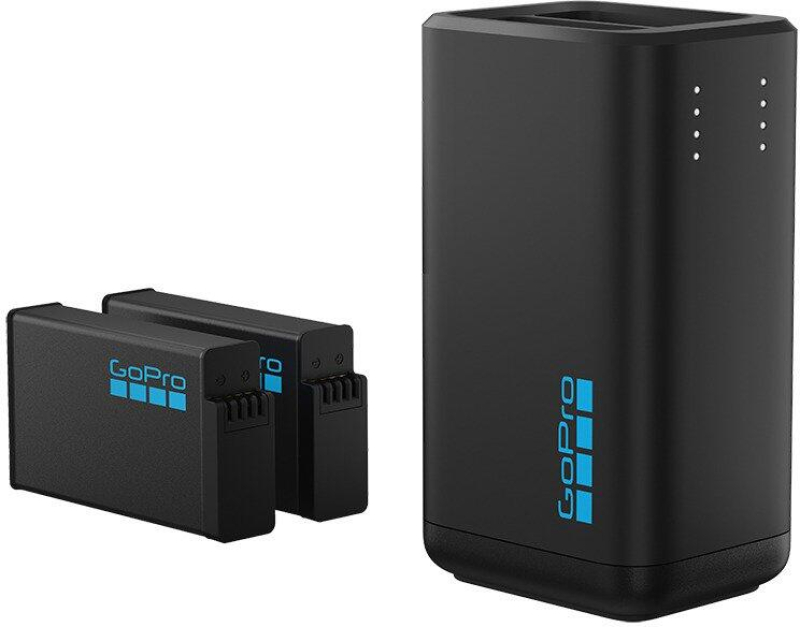 GoPro dupla akkumulátortöltő + 2 db Enduro akku MAX2-hez (AMDBD-001-EU)