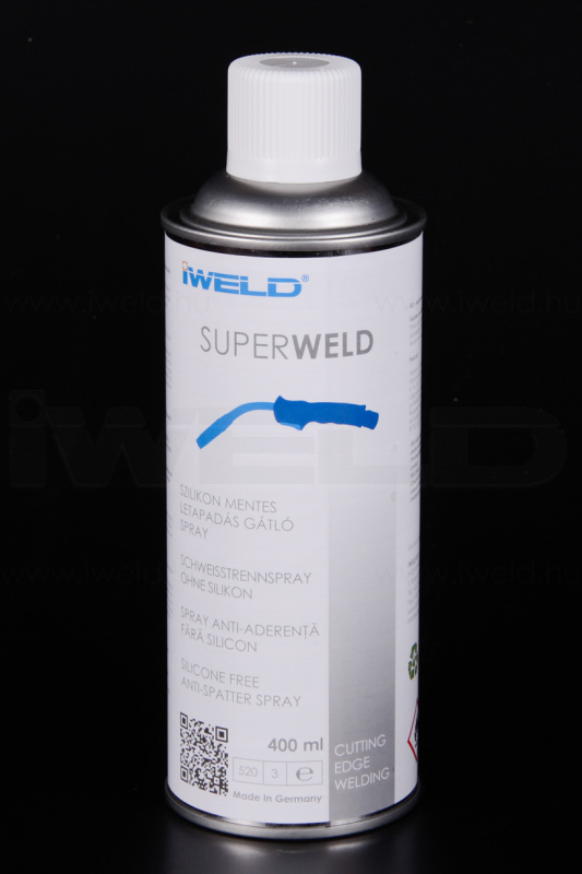 Iweld SUPERWELD letapadás gátló spray 400ml, szilikon mentes (750SWSPRAY)