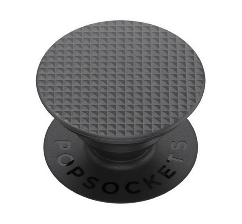 PopSockets telefontartó (készülékre ragasztható, többfunkciós, 3D) FEKETE802457