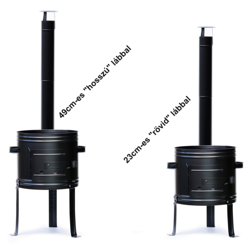 Perfect Home Parti üstházhoz hosszú láb 3db fekete 49cm (15027)