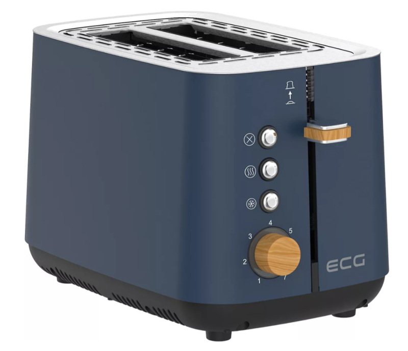 ECG Timber Petrol kenyérpirító, kék (ST-2768BL)