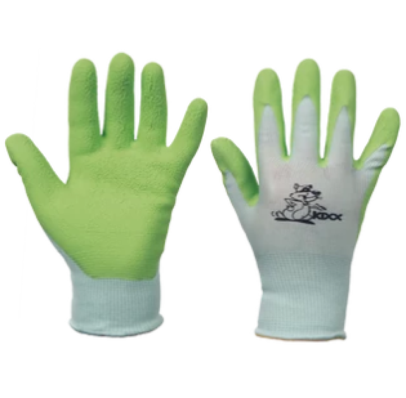 CERVA Fudge nylon gyerek kesztyű zöld, 4-es méret (C900809 - 0108011510040)